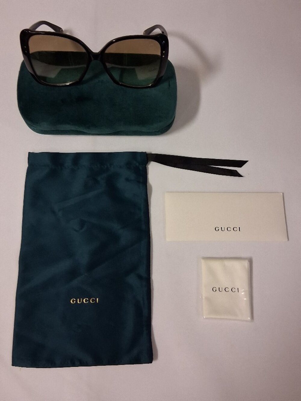 **Gucci GG0471S 001 Sunglasses – Size 62-16-145** New